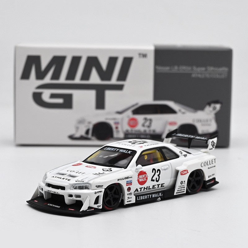 1:64 LBWK Nissan Skyline GT-R R34 | Premium Alloy Die-cast Model | KAIKAMFUNG