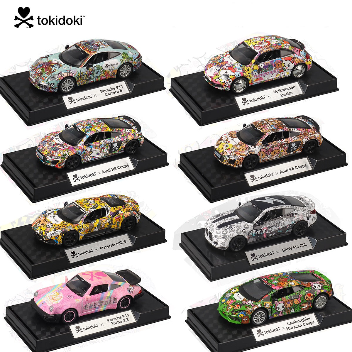 1:36 Porsche 718 Spyder RS | Premium Alloy Die-cast Model | KAIKAMFUNG