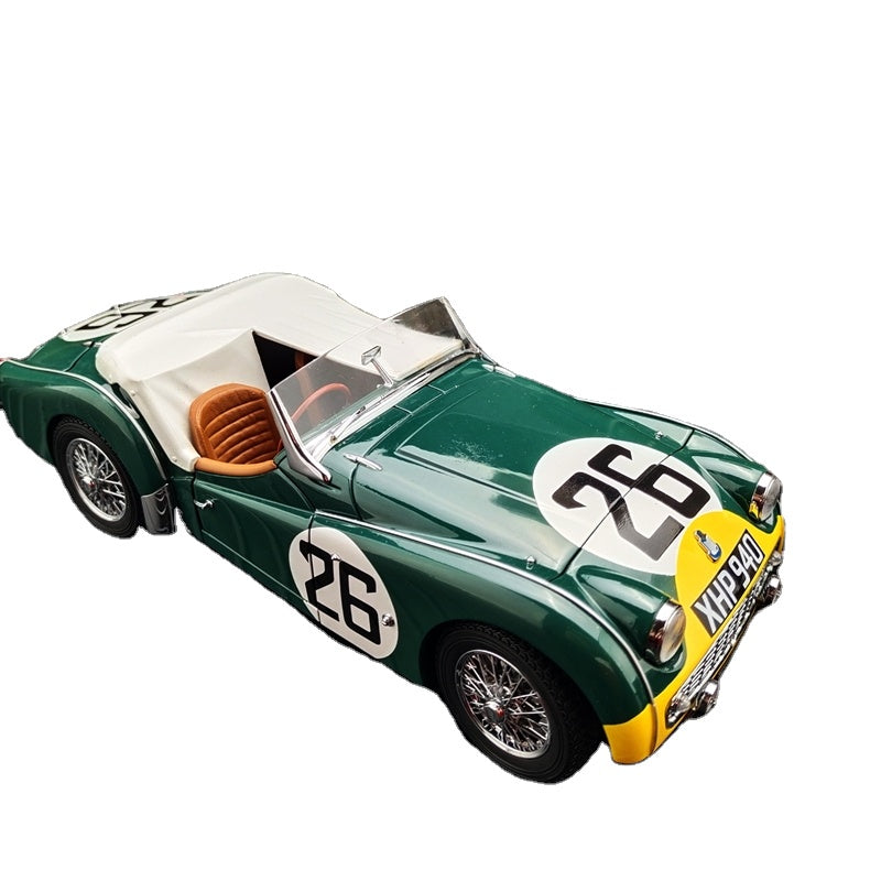 1/18 Triumph TR3S 1959 Le Mans #27 | Premium Alloy Die-cast Model | KAIKAMFUNG