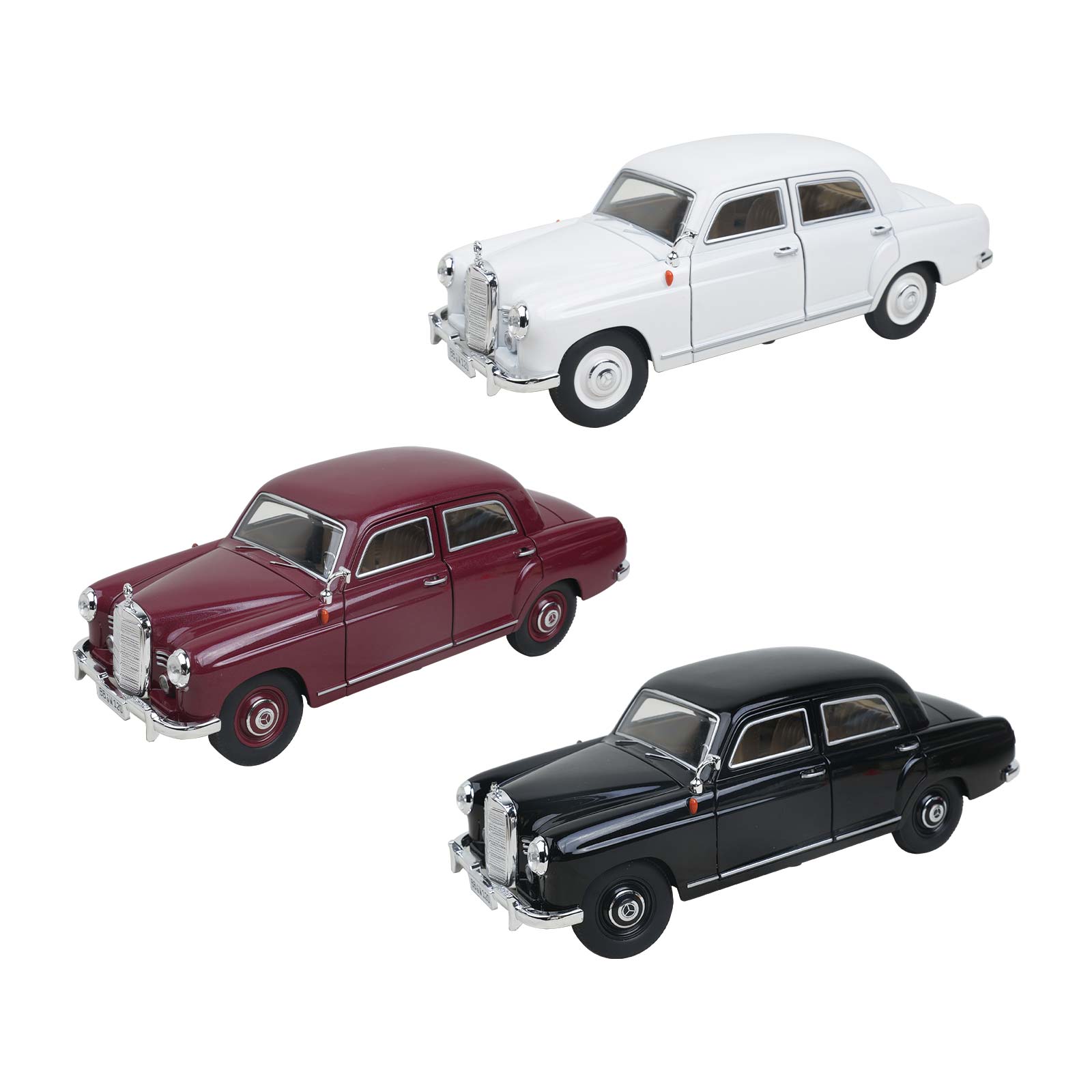 1:24 Mercedes-Benz 190 E 2.6 | Premium Alloy Die-cast Model | KAIKAMFUNG
