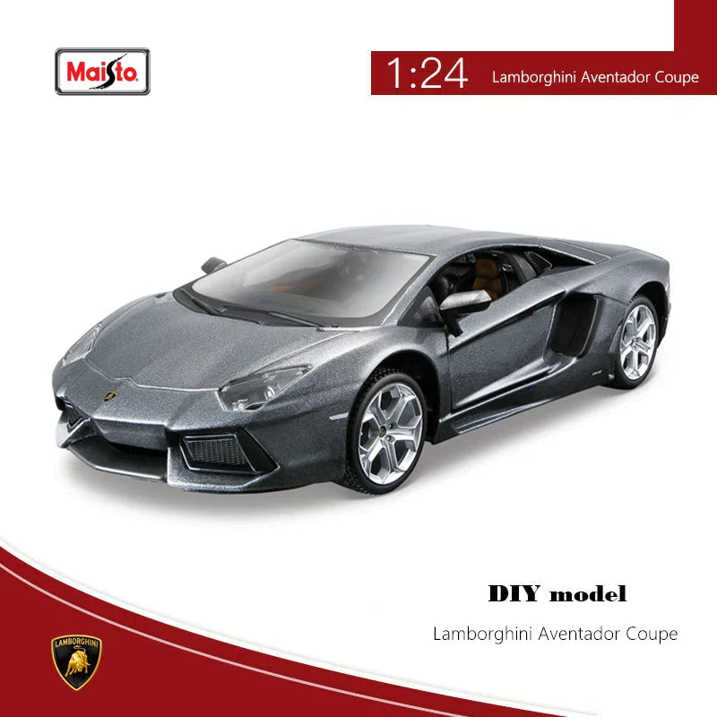 1:24 Porsche 911 GT3 RS  Chevrolet 454 Pick-up Assembled simulation