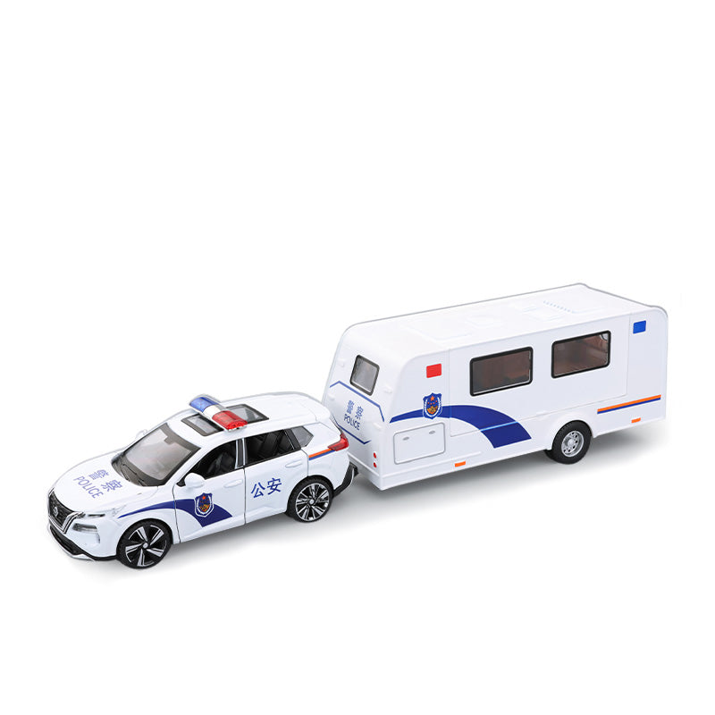 1:24 Luxury RV Recreational Dining Car | Premium Alloy Die-cast Model | KAIKAMFUNG
