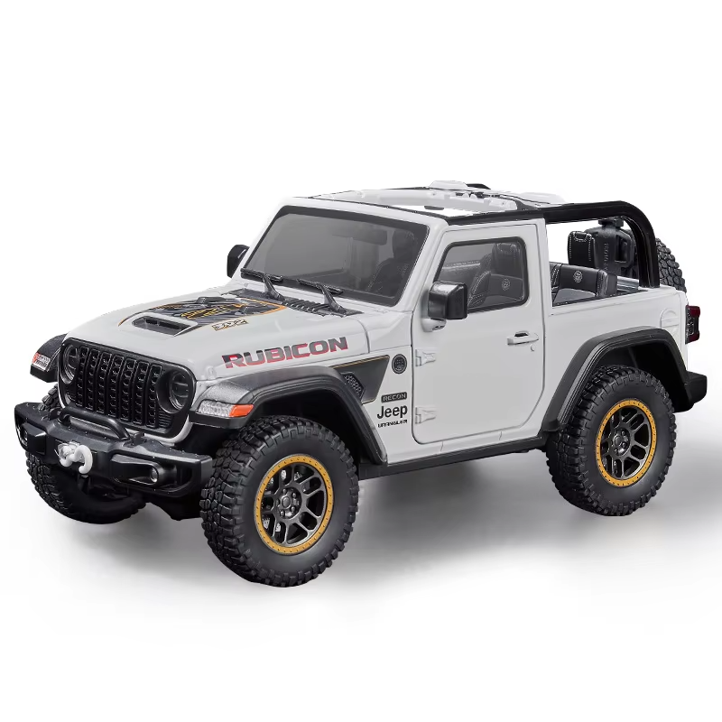 1:18 Jeep Wrangler Rubicon | Premium Alloy Die-cast Model | KAIKAMFUNG