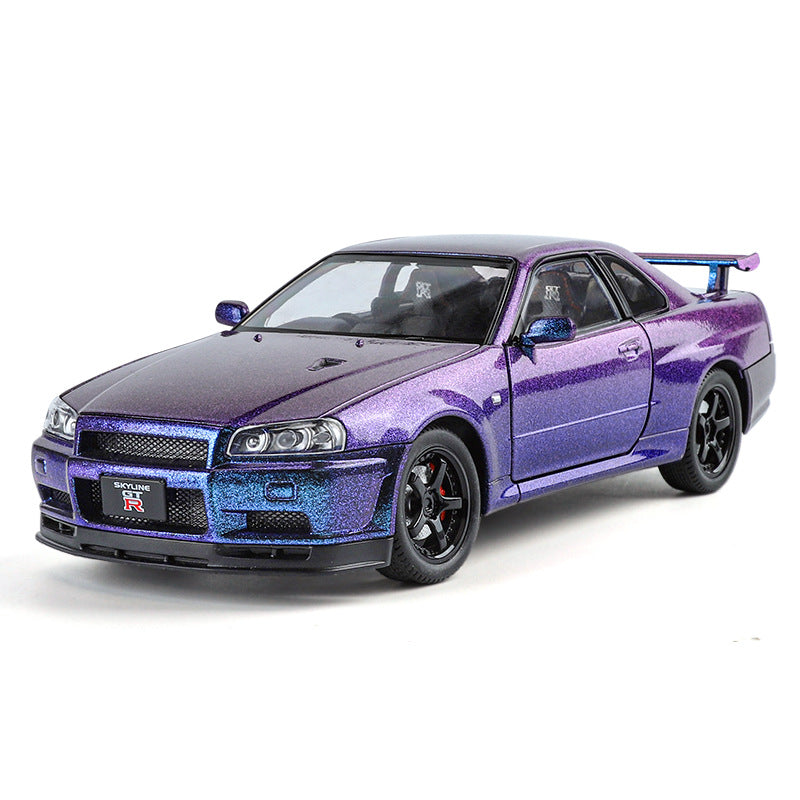 1:24 Nissan Skyline Ares GTR R35 | Premium Alloy Die-cast Model | KAIKAMFUNG