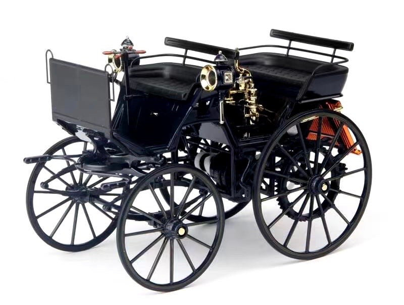 1:18 Daimler Motor Coach 1886 Darkblue | KAIKAMFUNG
