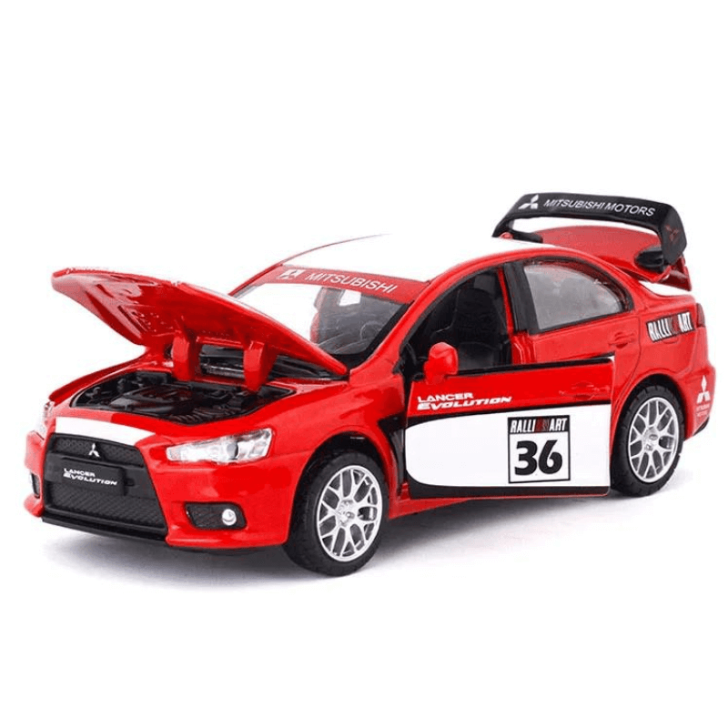 1/32 Scale Mitsubishi Evolution X Die-cast Mo... | Premium Alloy | KAIKAMFUNG