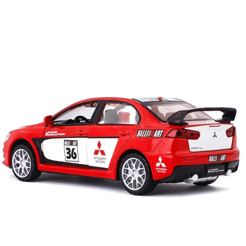 1/32 Scale Mitsubishi Evolution X Die-cast Mo... | Premium Alloy | KAIKAMFUNG
