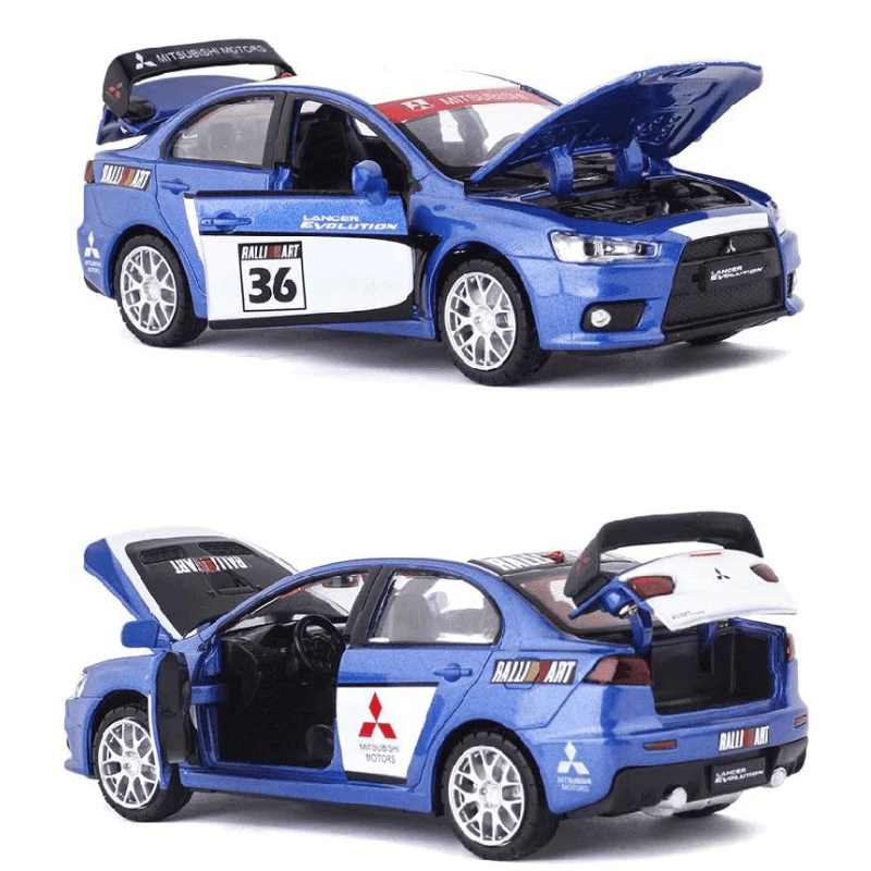 1/32 Scale Mitsubishi Evolution X Die-cast Mo... | Premium Alloy | KAIKAMFUNG