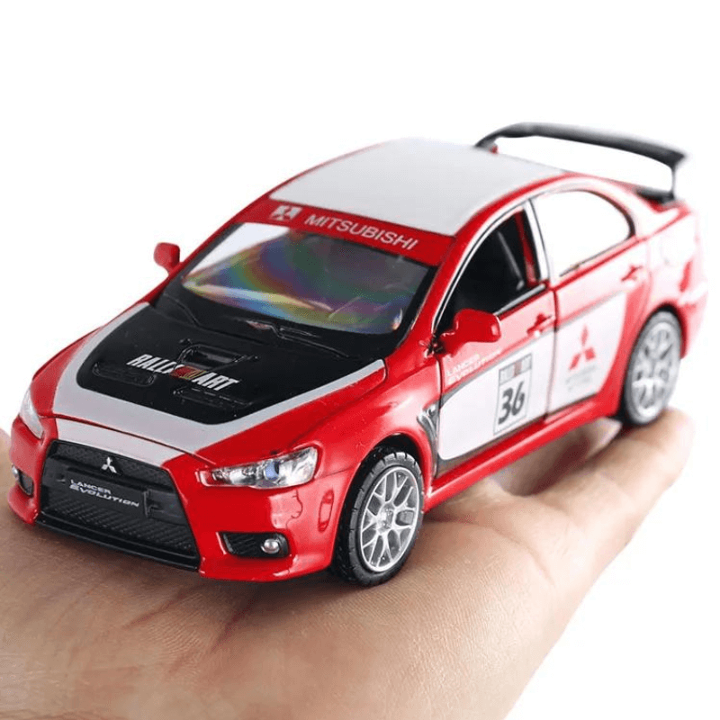 1/32 Scale Mitsubishi Evolution X Die-cast Mo... | Premium Alloy | KAIKAMFUNG