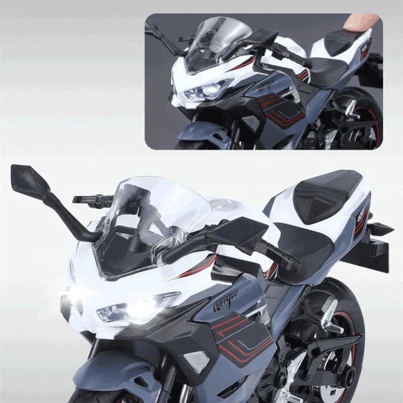 1/12 Scale Kawasaki Ninja 400 Alloy Model | Premium Alloy | KAIKAMFUNG