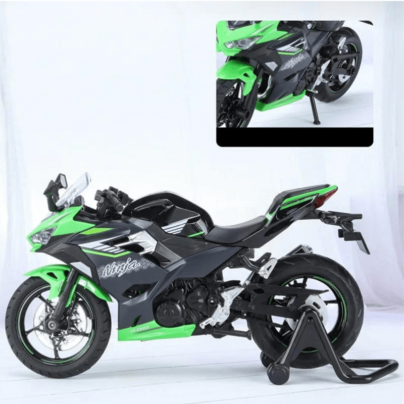 1/12 Scale Kawasaki Ninja 400 Alloy Model | Premium Alloy | KAIKAMFUNG