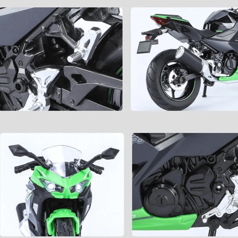 1/12 Scale Kawasaki Ninja 400 Alloy Model | Premium Alloy | KAIKAMFUNG