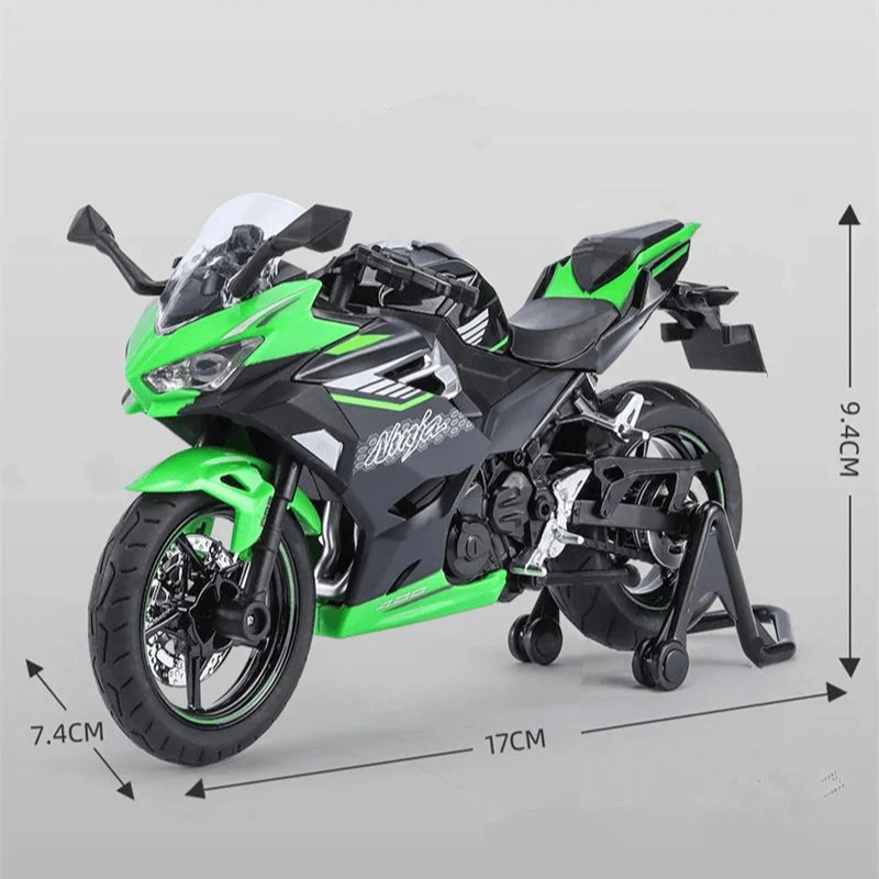 1/12 Scale Kawasaki Ninja 400 Alloy Model | Premium Alloy | KAIKAMFUNG