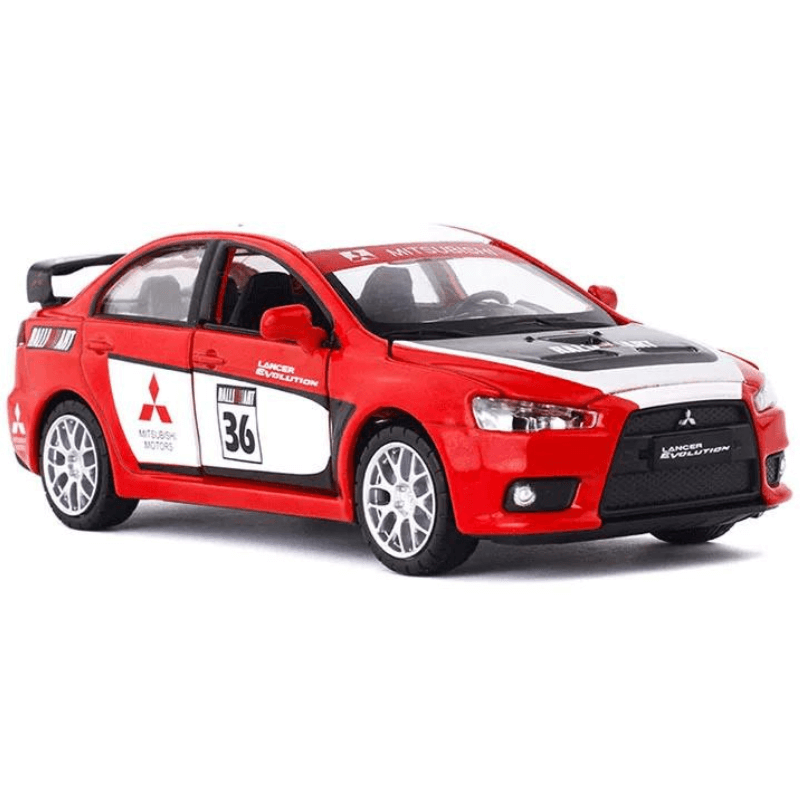 1/32 Scale Mitsubishi Evolution X Die-cast Mo... | Premium Alloy | KAIKAMFUNG