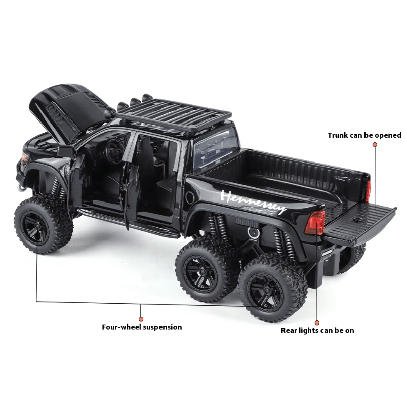 1:32 Dodge RAM Mammoth Pickup | Premium Alloy Die-cast Model | KAIKAMFUNG
