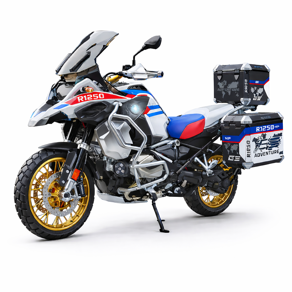 1:7 BMW R 1250 GS | Premium Alloy Die-cast Model | KAIKAMFUNG
