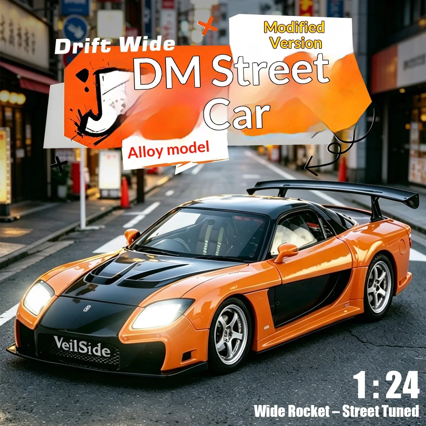 1:24 Mazda RX7
