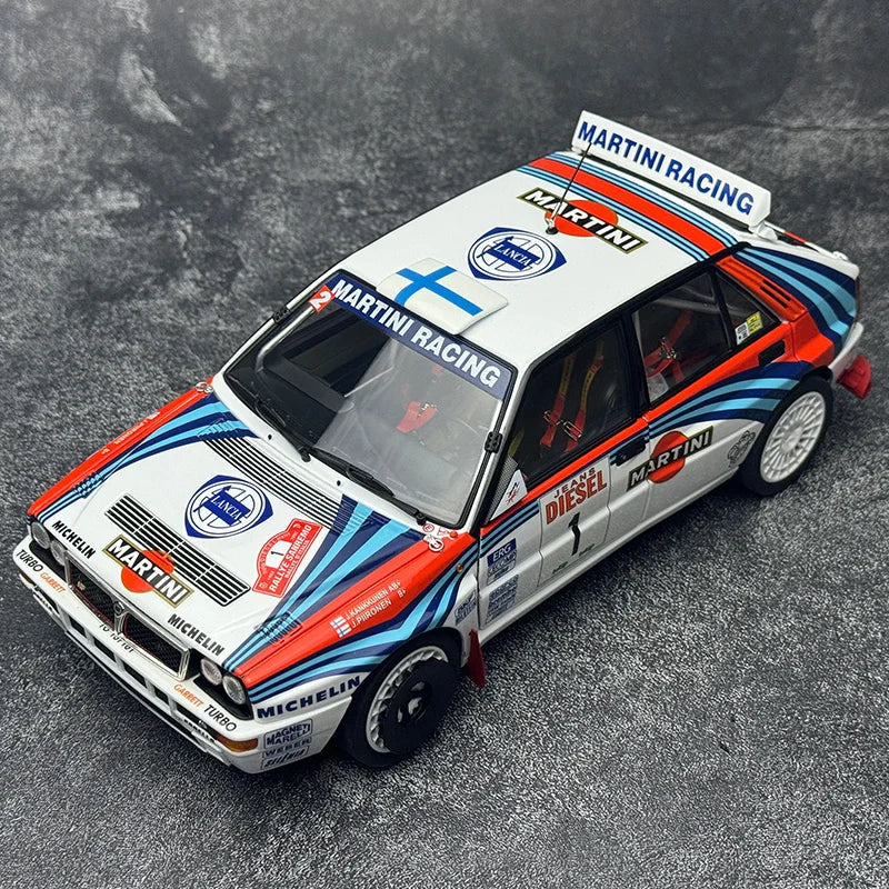 1:18 Lancia Delta HF Martini painted