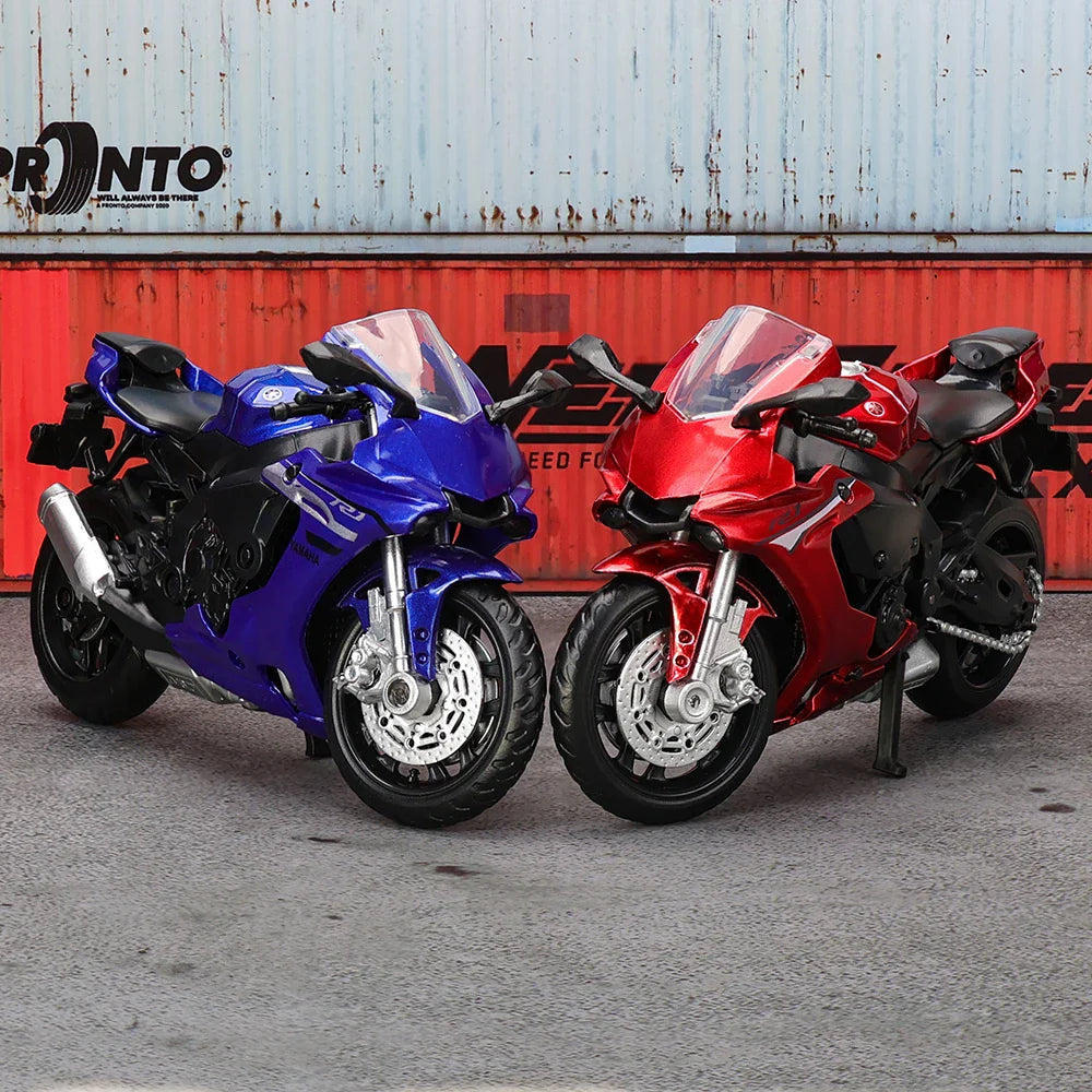 1:18 Suzuki GSX-R1000 YAMAHA YZF-R1 1976 Rally200