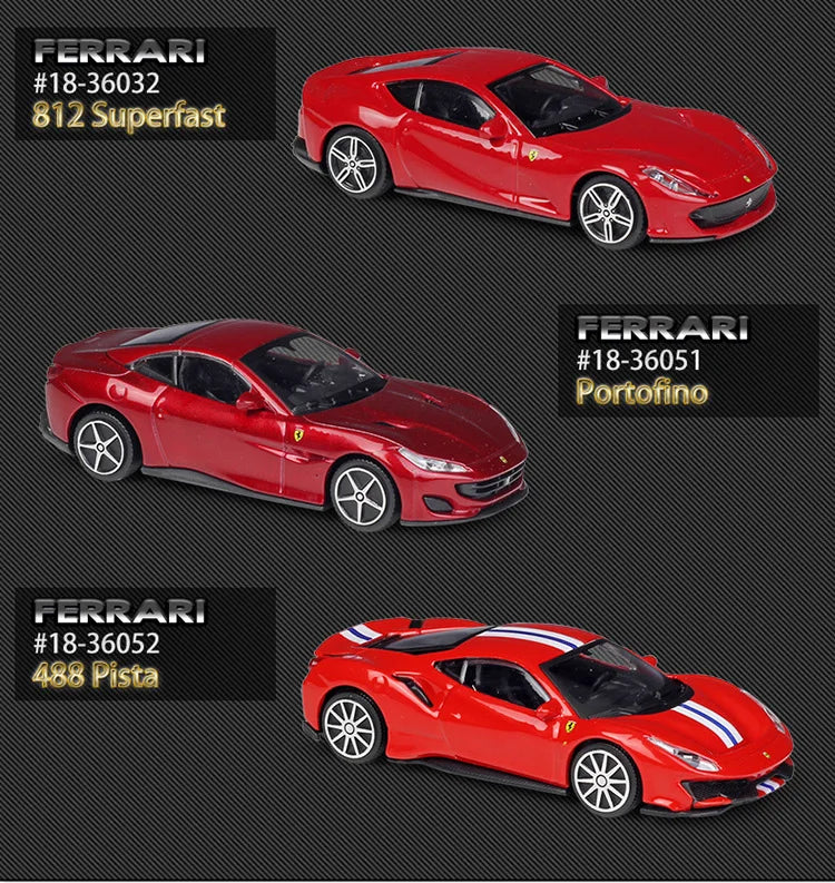1:43 Ferrari Sf90 Sf 90 Stradale | Premium Alloy Die-cast Model | KAIKAMFUNG