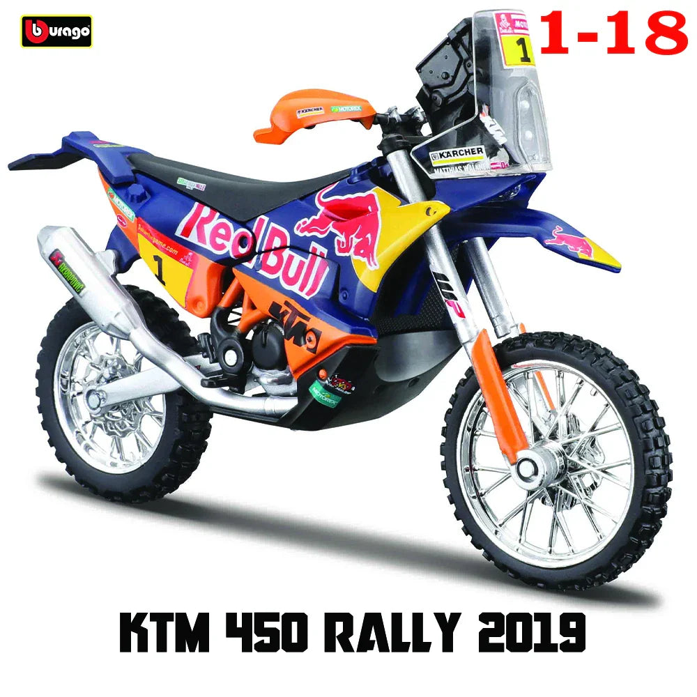 1:18 KTM 990 GSX-R1000 YAMAHA Ducati 450F