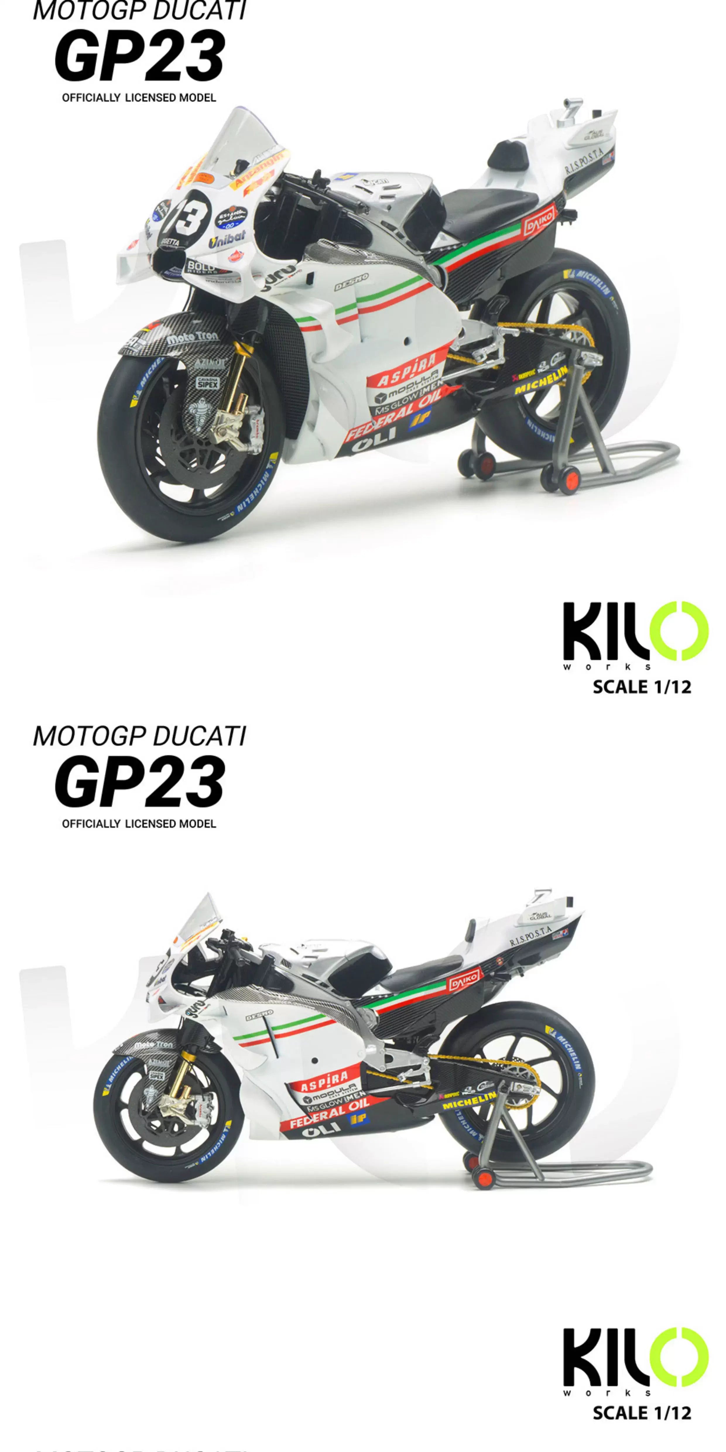 1:12 DCT GP23 San Marino Gresini