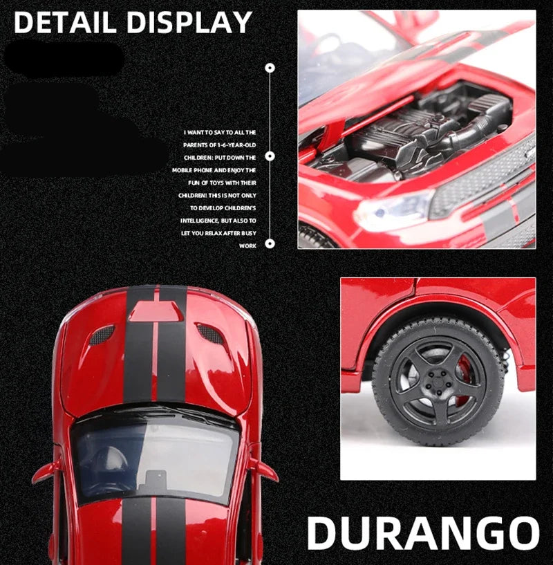 1:32 Dodge Durango | Premium Alloy Die-cast Model | KAIKAMFUNG