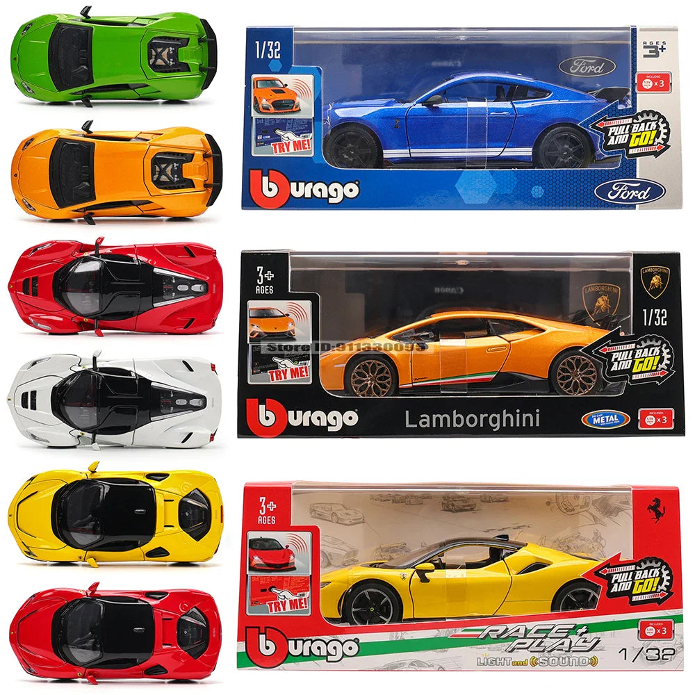 1:32 Ferrari Ford Mustang Shelby GT500