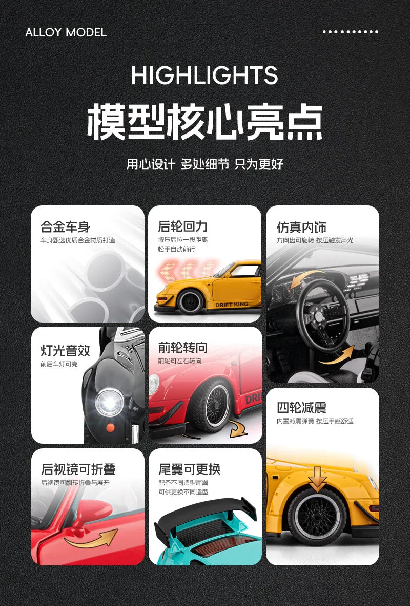 1:22 Porsche 993 RWB