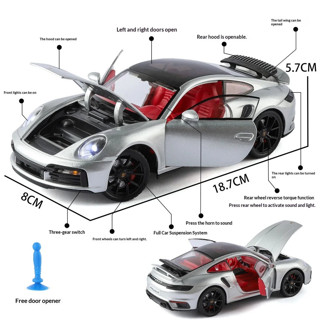 1:24 Porsche 911 Rsr Lm Racing 2020 Imitation