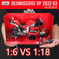 1:6 Ducati Racing Team No. 63, 2022 2018 KTM 450SXFF 84 Moto GP