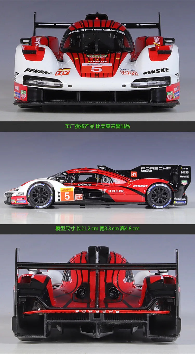 1:24 Porsche 963 Le Mans 24 Hours | Premium Alloy Die-cast Model | KAIKAMFUNG