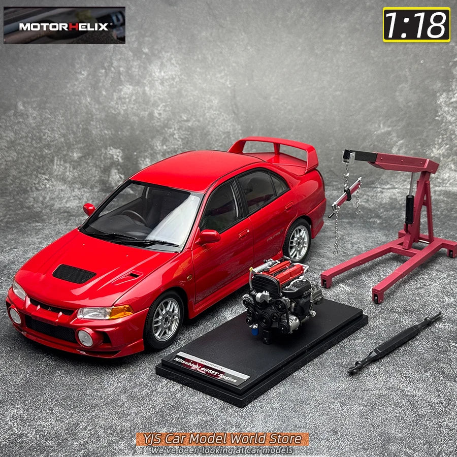 1:18 Mitsubishi Lancer Evolution IV 4