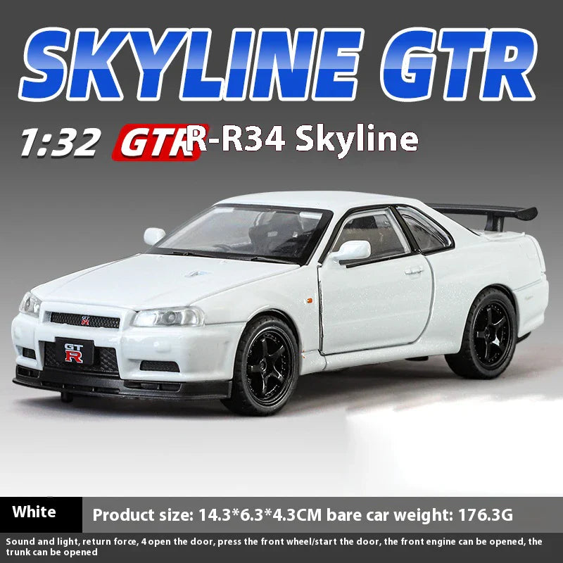 1:32 Nissan GTR R34 Skyline