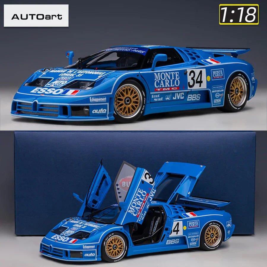1:18 Bugatti EB110 24HR Le Mans Racing 1994 #34