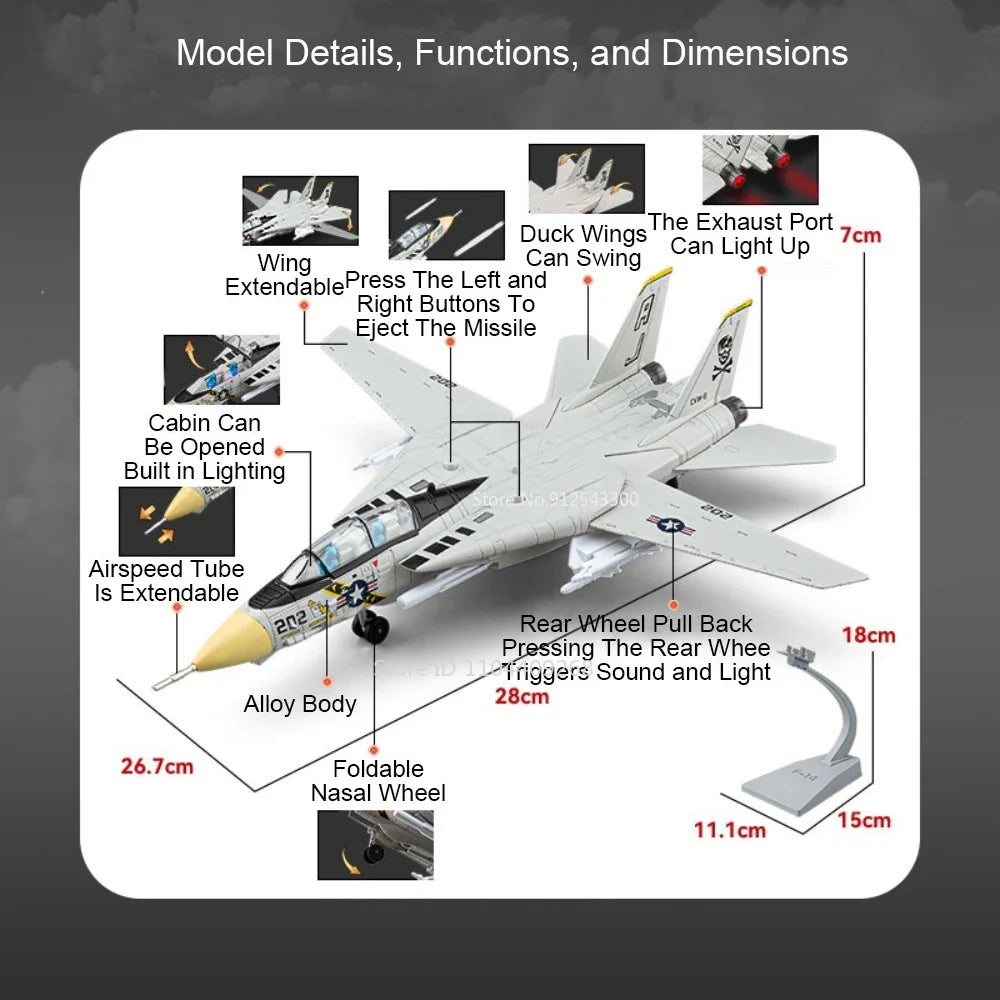 1:32 F-14 Tomcat?A-10 Thunderbolt II?Fighter