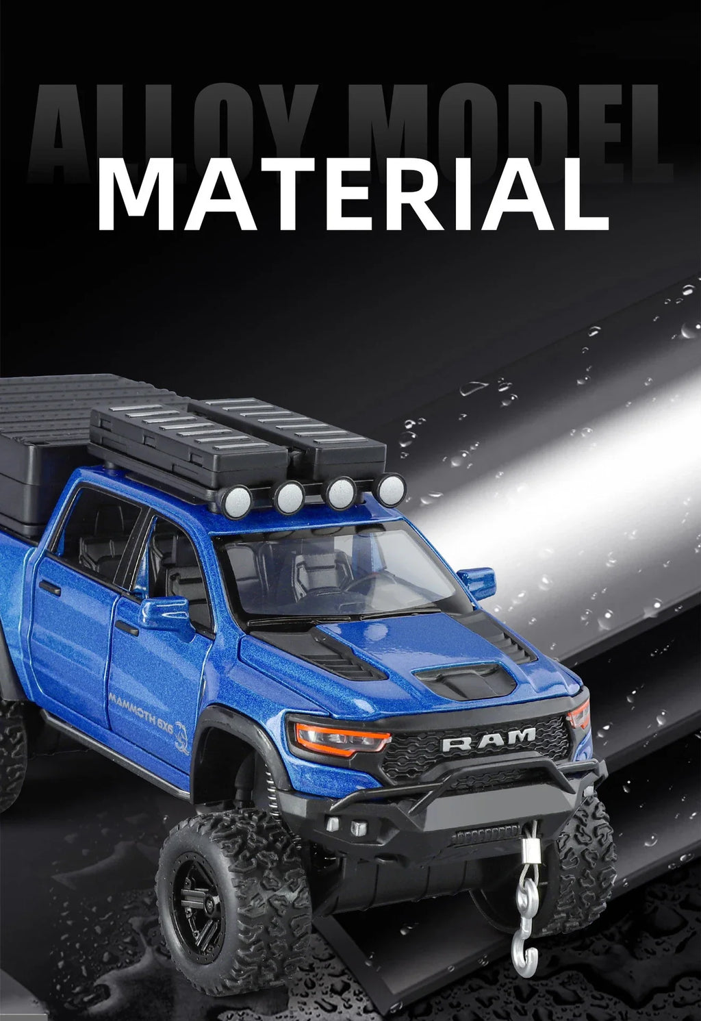 1:32 Dodge Tyrannosaurus RAM Pickup