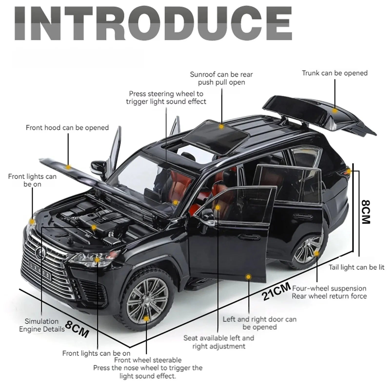 1:24 Lexus LX600
