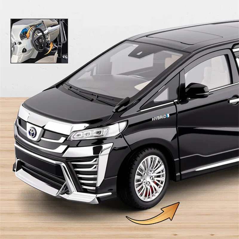 1:18 Toyota Vellfire Hybrid MPV