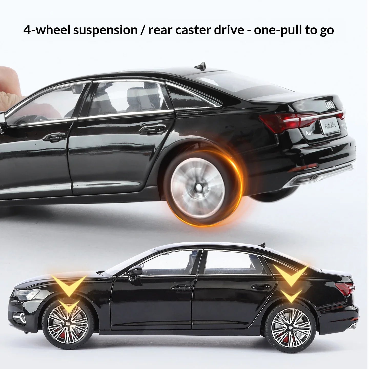 1:24 Audi A6L light flashing version