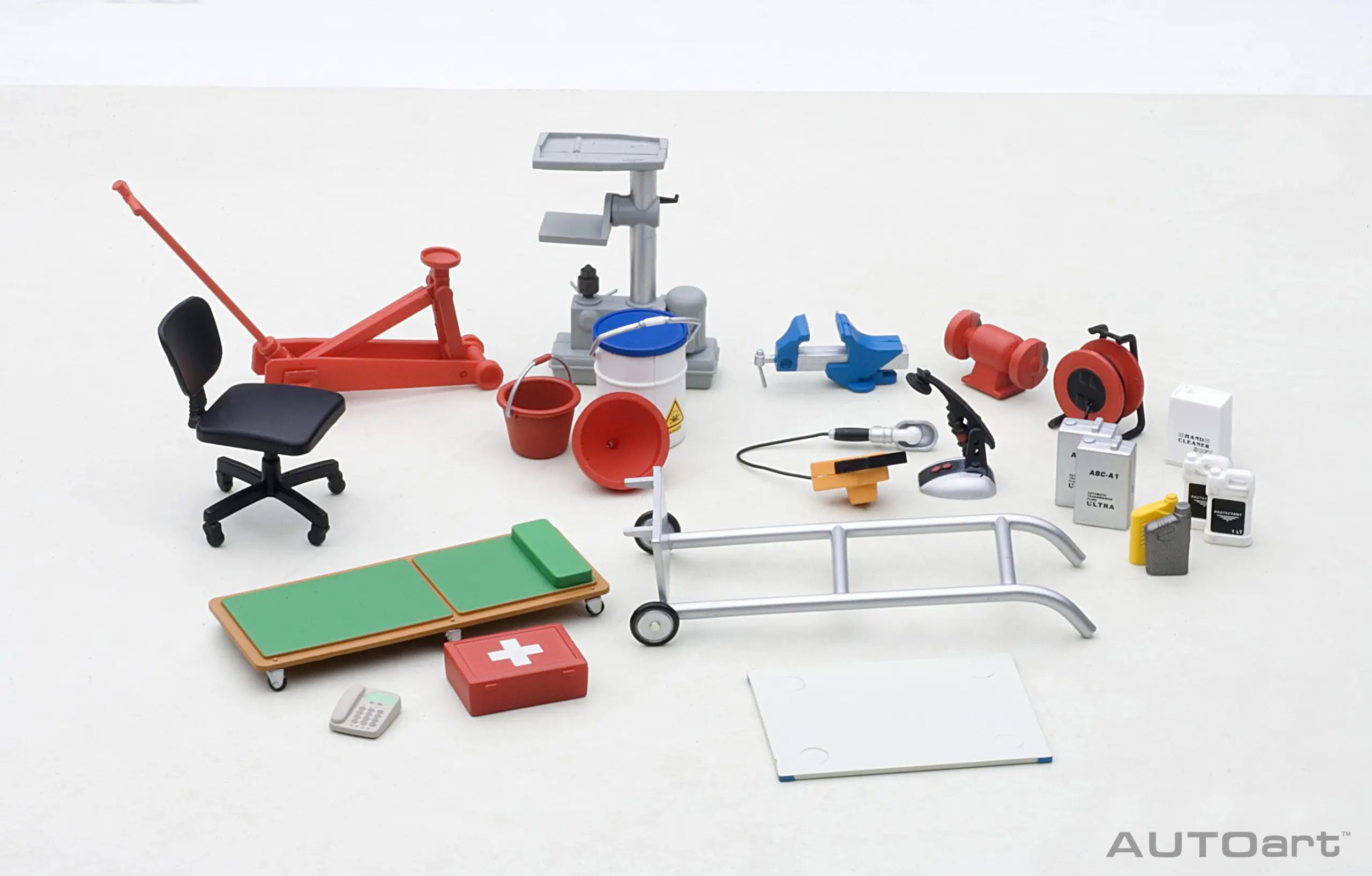 1:18 Garage kit set static display