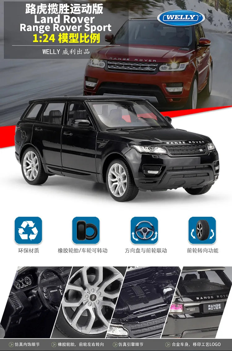 1:24 Range Rover Sport Edition | Premium Alloy Die-cast Model | KAIKAMFUNG