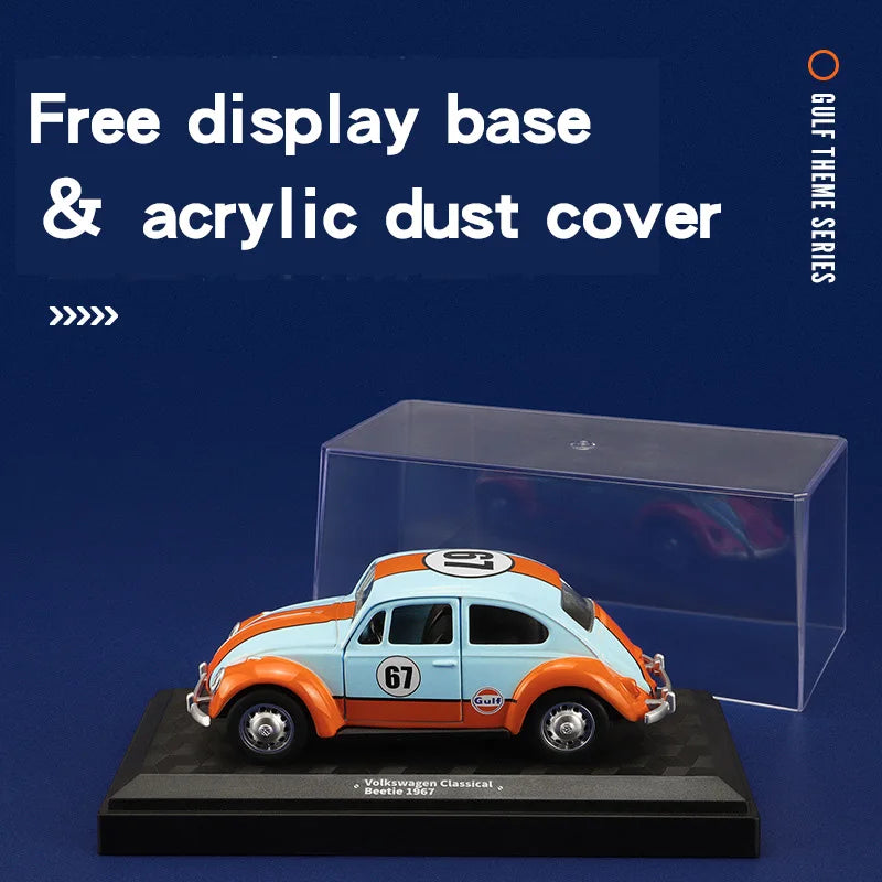 1:43 Gulf Alloy Car Model - Authentic Replica of Racing Glory