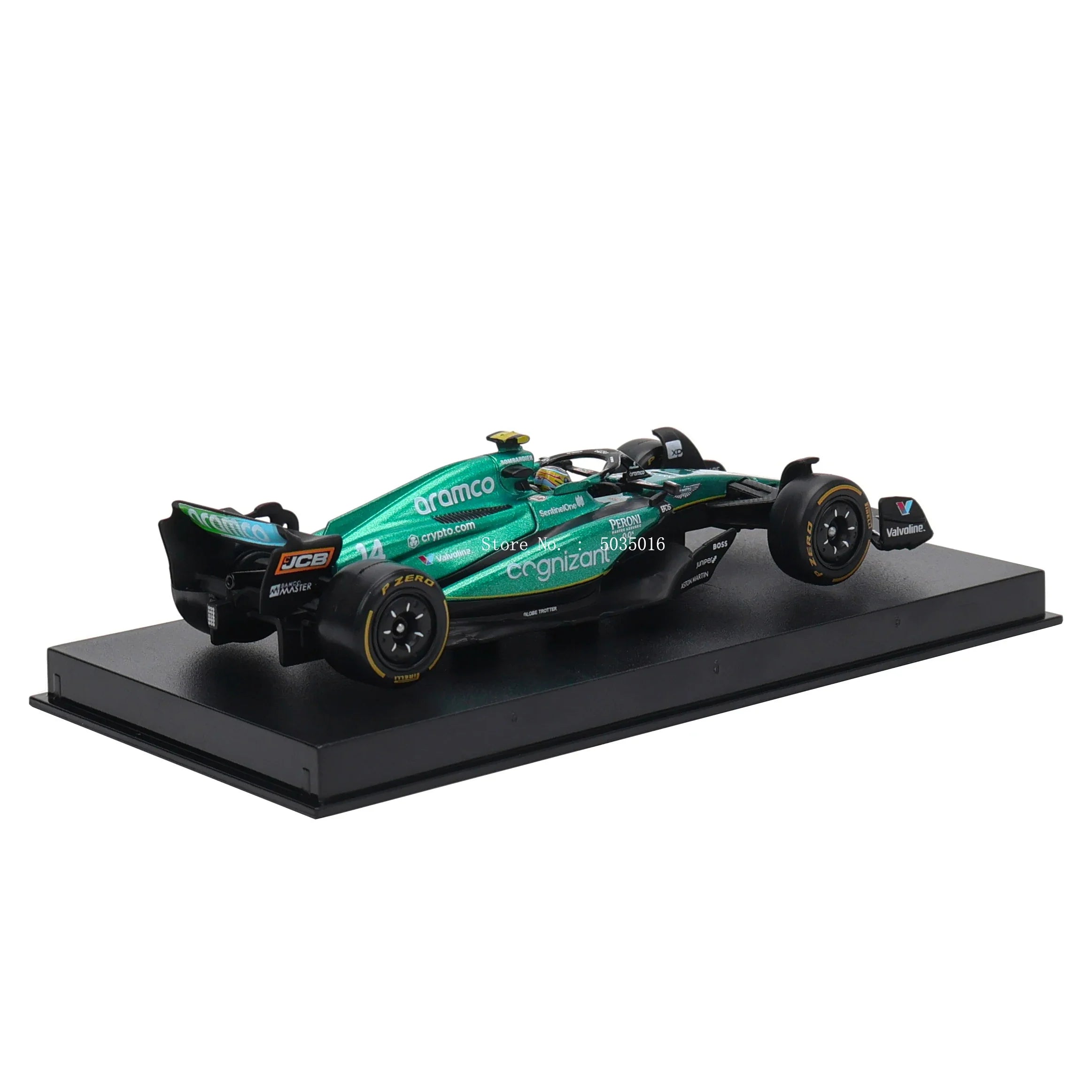 1:43 F1 Aston Martin Aramco F1 Team AMR23 2023 #14 Alonso #18 Stroll