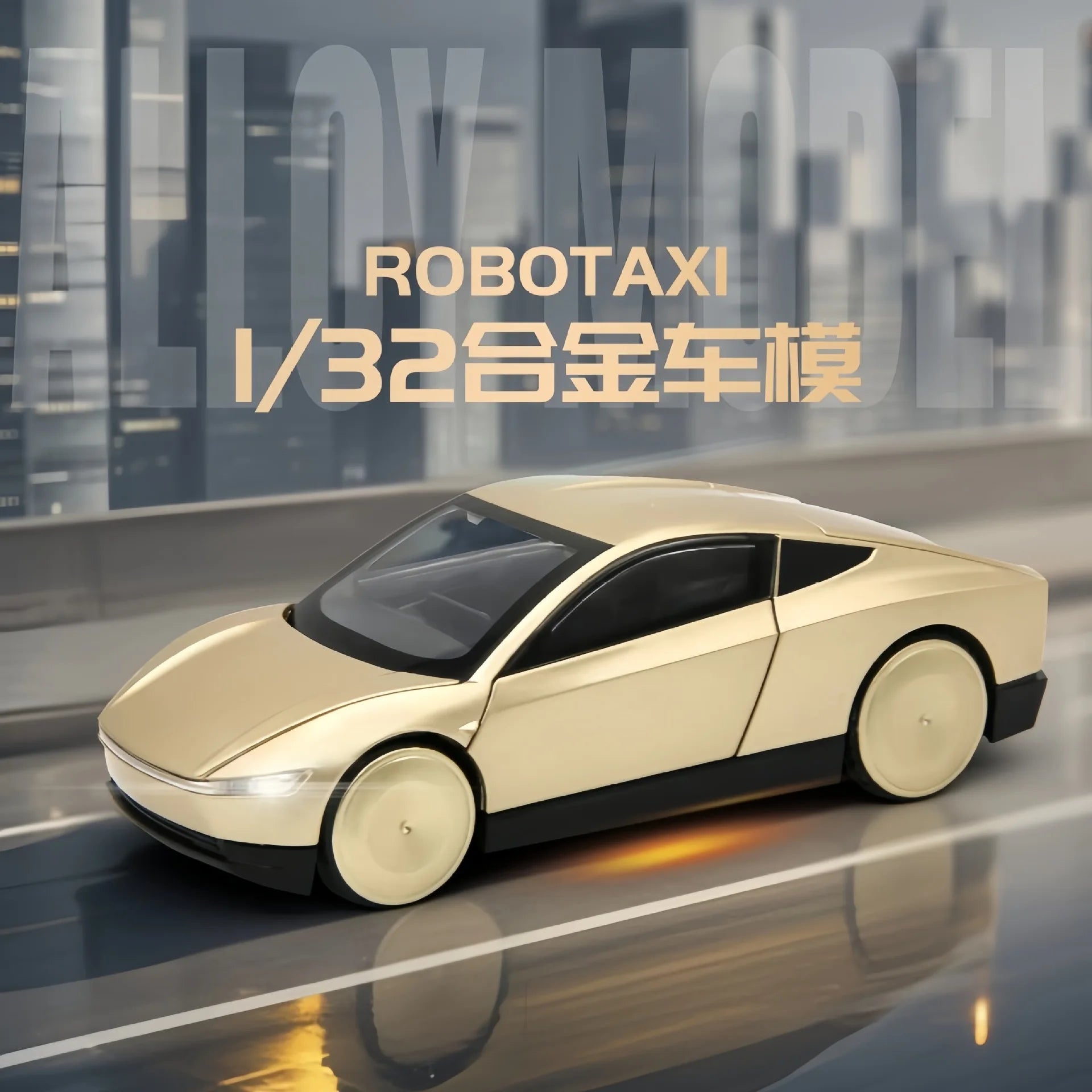1:32 Robotaxi Driverless Taxi