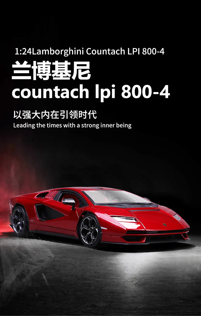 1:24 Lamborghini Lpi 800-4 Lpi 800 | Premium Alloy Die-cast Model | KAIKAMFUNG