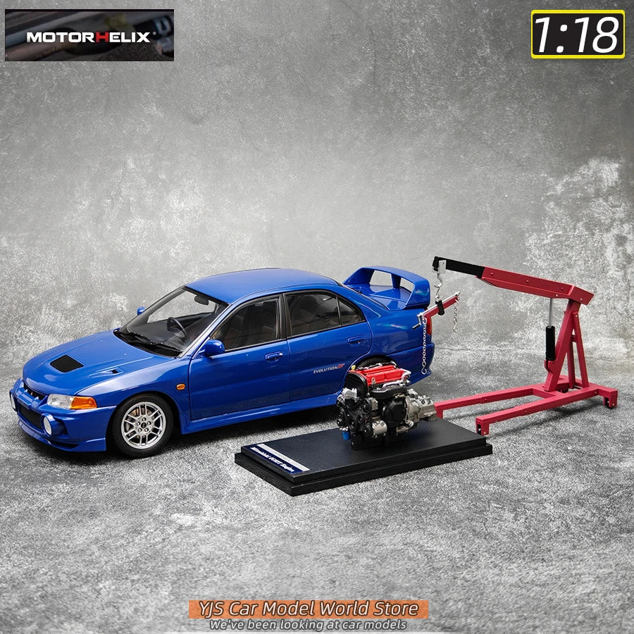 1:18 Mitsubishi Lancer Evolution IV 4