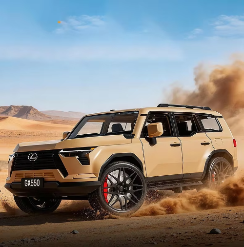 1:24 Lexus GX550 2026 Alloy Metal Car Model  | KAIKAMFUNG