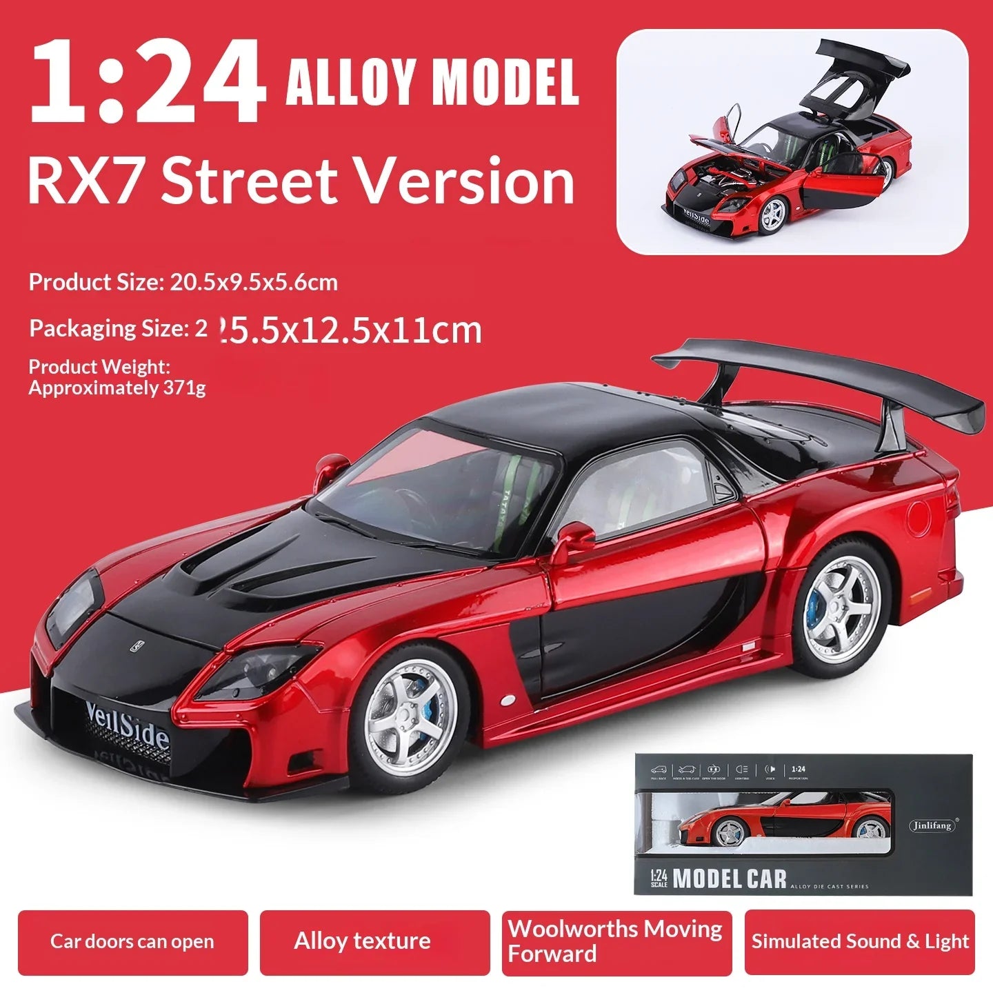 1:24 Mazda RX7