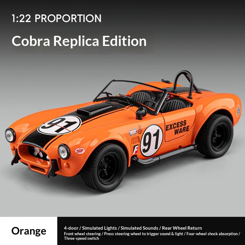 1:24 Shelby Cobra Convertible Retro